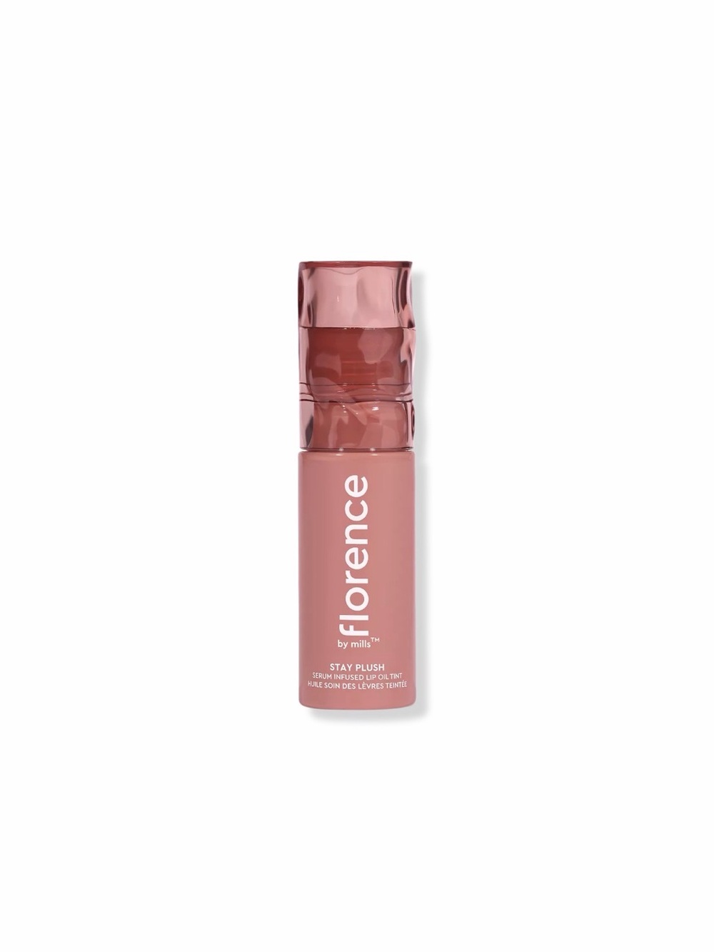 Florence by Mills Stay Plush Serum Infused Lip Oil Tint - Coconut Colada
